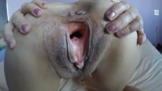 Huge gaping pussy
