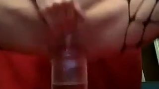 Sindy Rose 1.5L bottle in pussy
