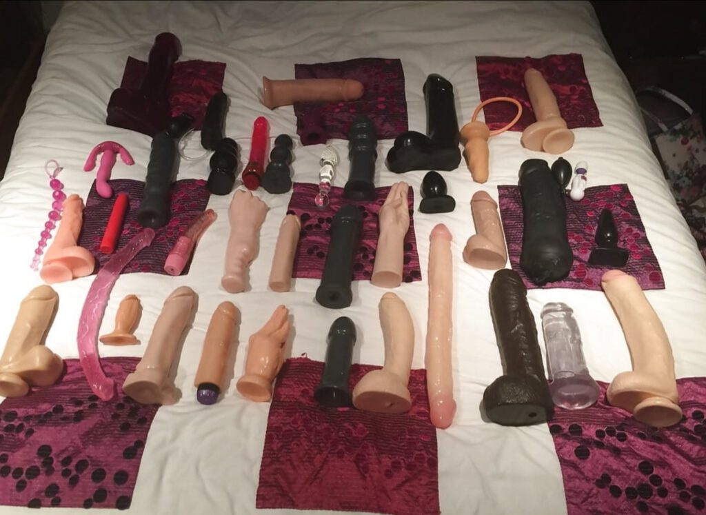 Toy loving red head BoxOfDildosChallenge