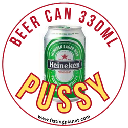 330ml Beer Can Pussy