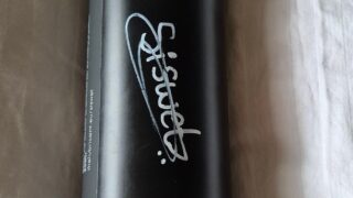 One of our lucky winners just got their hands on a signed bottle of Extreme Lube SisWet!