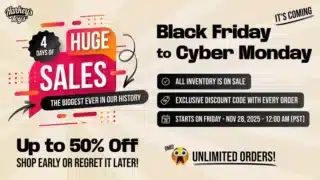 BLACK FRIDAY MR. HANKEY’S TOYS – UP TO 50% OFF!